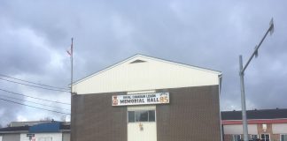 Retour à la normale pour la Légion royale Le bâtiment de la Légion royale de Kapuskasing tout près de l'autoroute 11