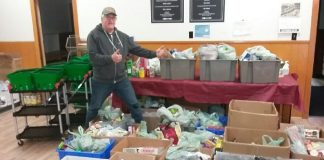 Succès pour la maison hantée de Kapuskasing René Poitras devant tout les dons pour la banque alimentaire